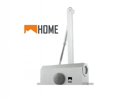 Дверной доводчик HOME 50 кг серебро