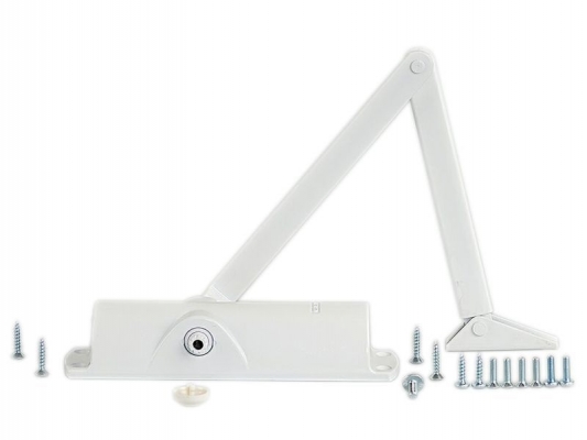 Дверной доводчик GEZE TS 1000 C EN2/3/4 white с тягой